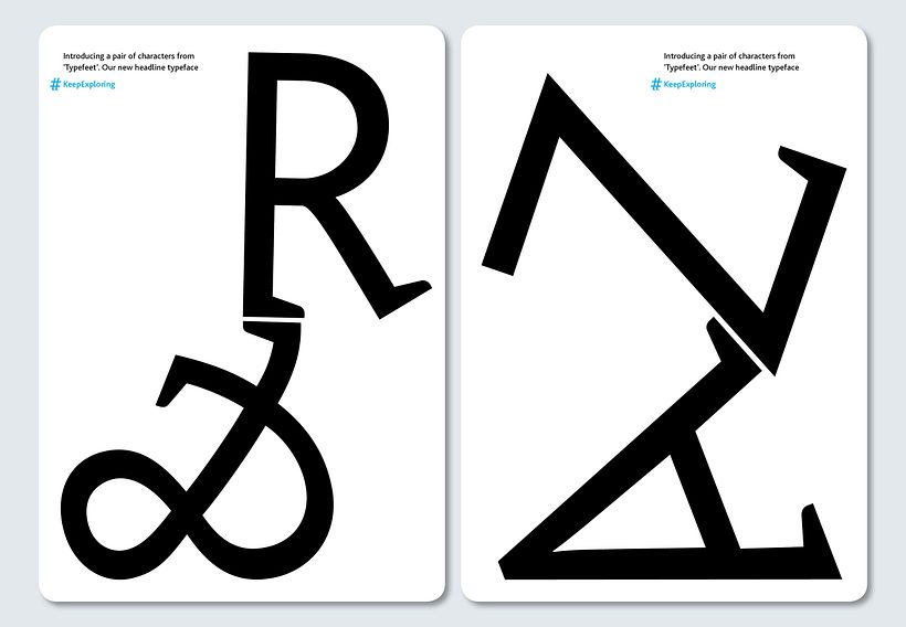 'Typefeet' typeface