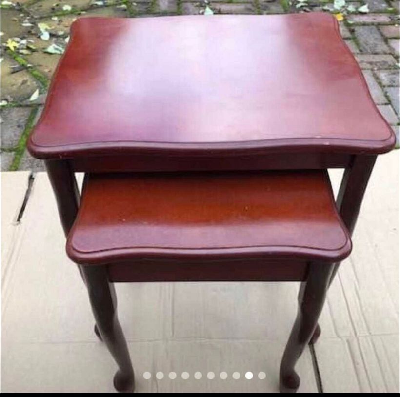My project for course: Upcycling Vintage Furniture with Painting Techniques 3