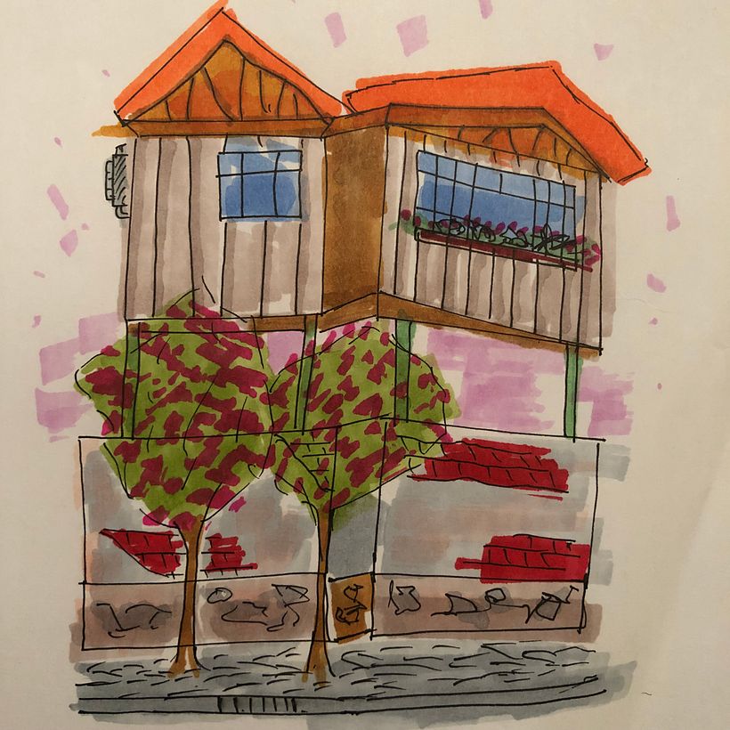 The bugambilia house. Xalapa. Veracruz. Mexico. Second Try! 4