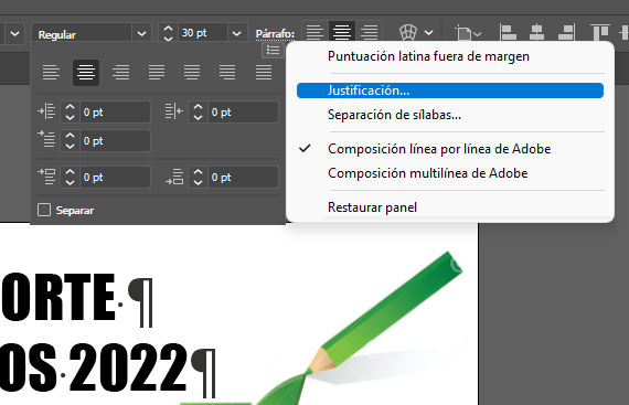 No funciona espacios en Illustrator CS4 1