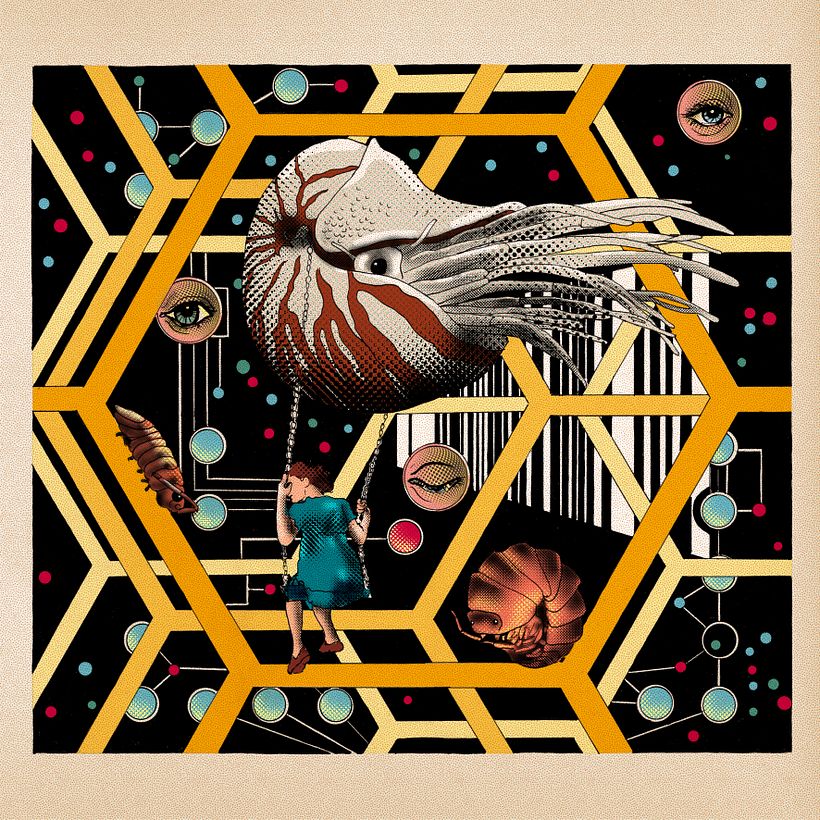 Fahrt mit Nautilus – Rückseite (Farbe 2)