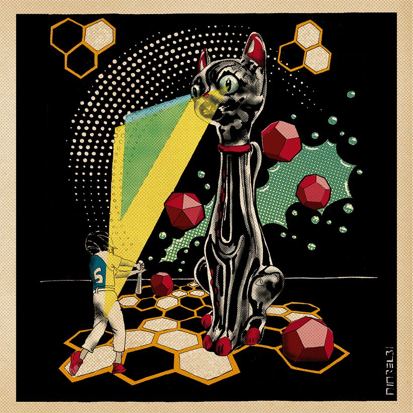 Lasercat - Vorderseite (Farbe 1)