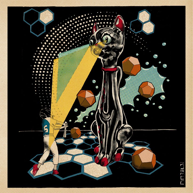 Lasercat - Rückseite (Farbe 2)