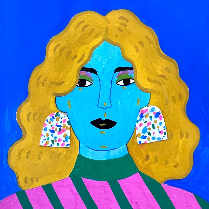 My New Square Sketchbook! 5