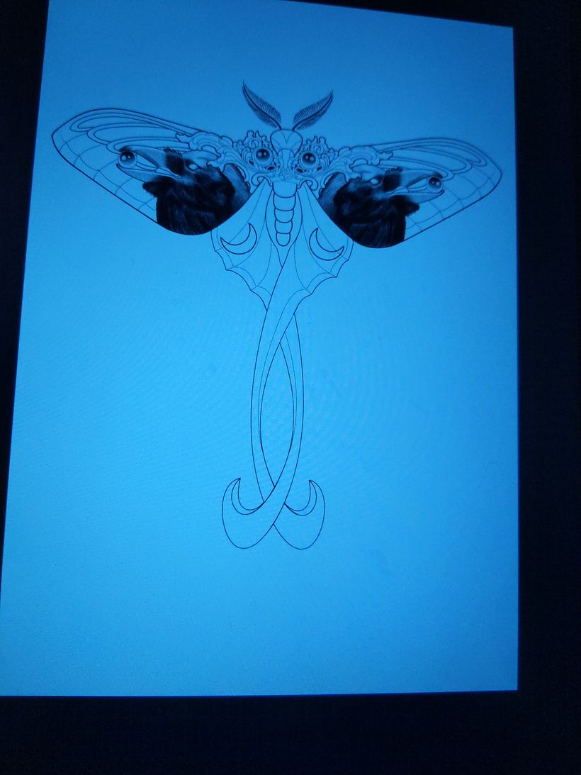 My project for course: Artistic Tattoo Design with Golden Effects in Procreate 4