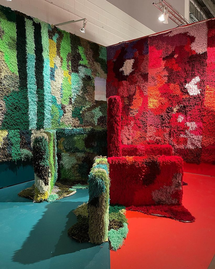 "Eine Hungersnot des Hörens" von Sarah Zapata. Bild via @sylk_z auf Instagram.