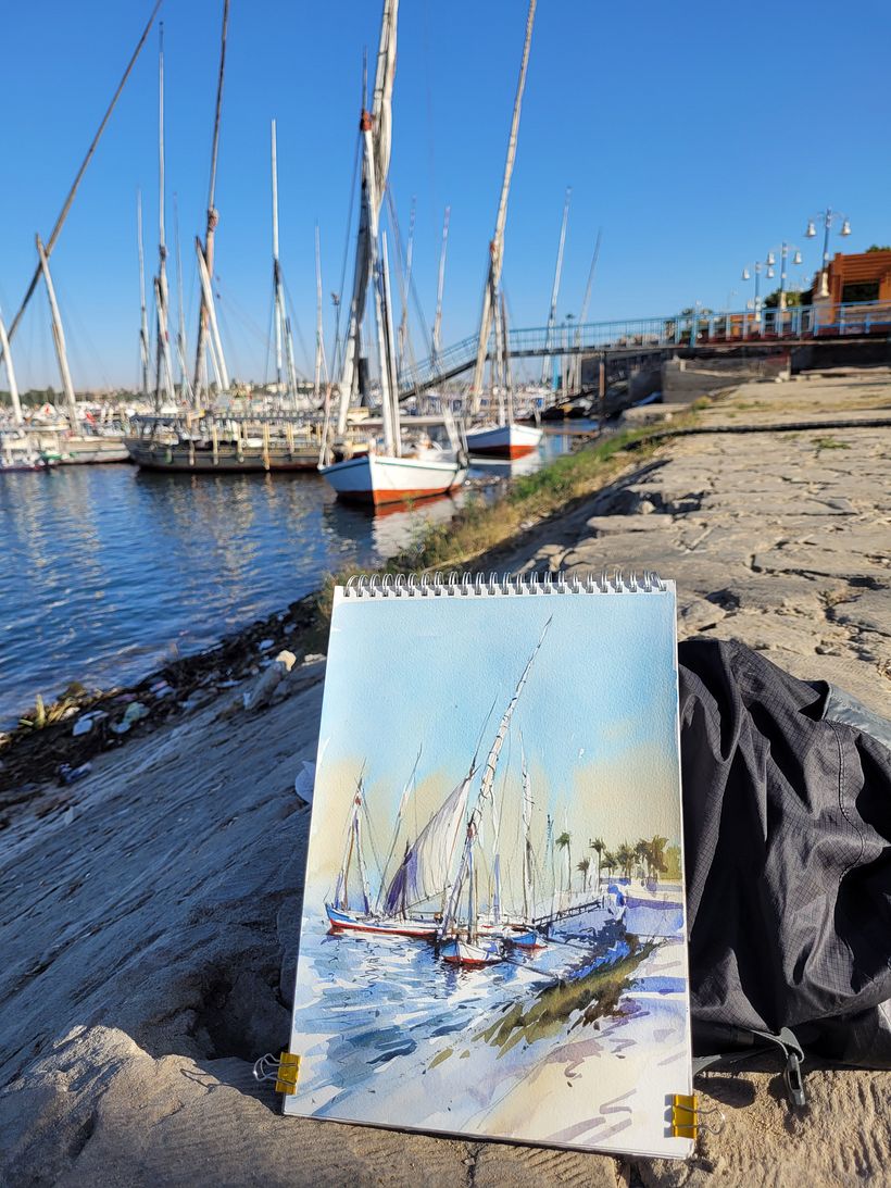 Sketching Trip in Egypt! 7