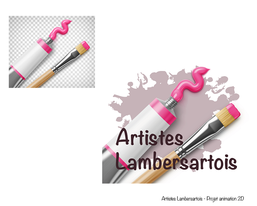 Moodboard 4 : Projet de logo de l'association