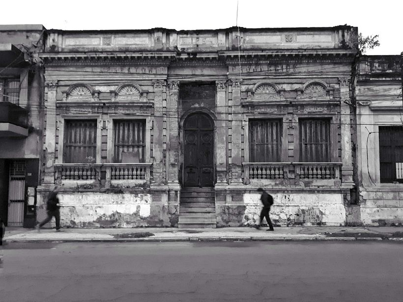 3.3 - A referência: fotografia feita por mim, durante uma viagem para a cidade de Assunção, no Paraguai.