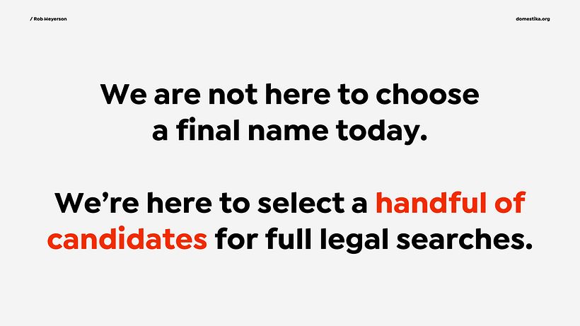 This is a useful reminder for meeting participants. It takes some pressure off the meeting.