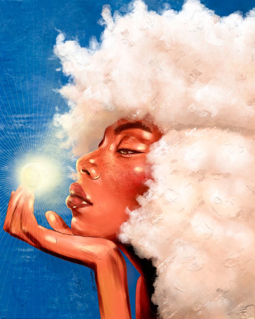 Meu projeto do curso: Retrato digital no Photoshop com um toque de fantasia 2