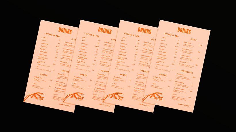 Branding Gratefuel Café 7