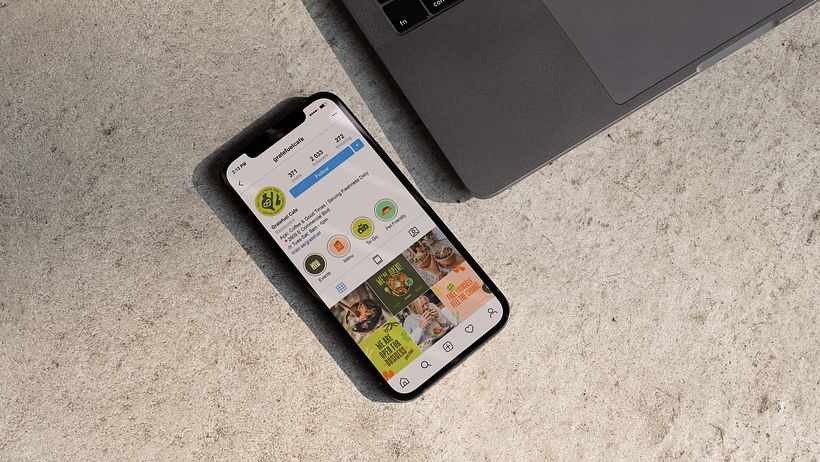 Branding Gratefuel Café 9