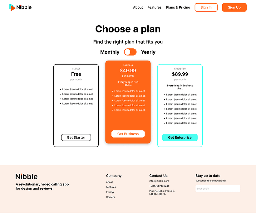 Nibble Web UI 7