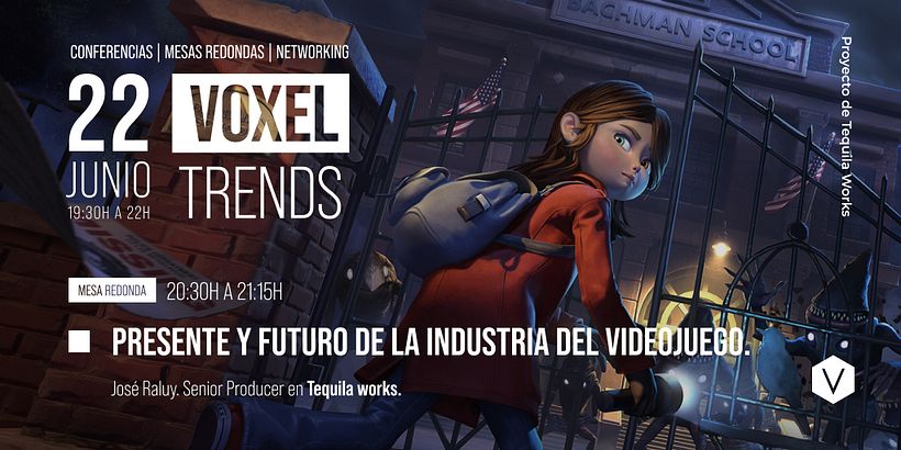 Voxel Trends - Conferencia, Mesas Redondas y Networking - 3D, Videojuegos y Animación 3