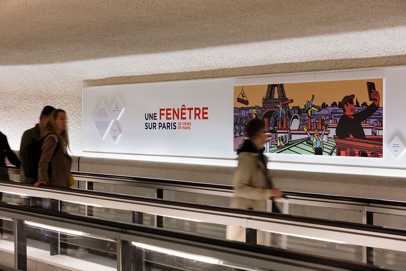 Paris Aéroport - curation d'exposition 1