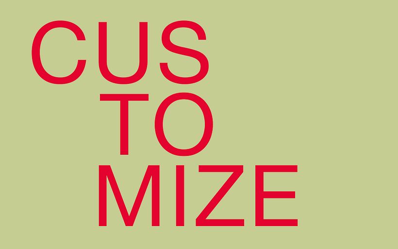 Customize IT 3
