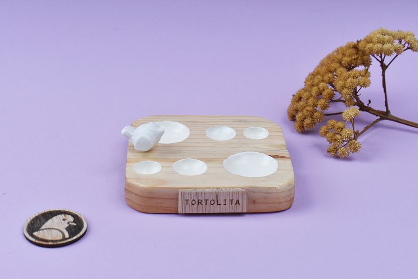 Estas paletas de madera son parte de nuestros artilugios de arte.