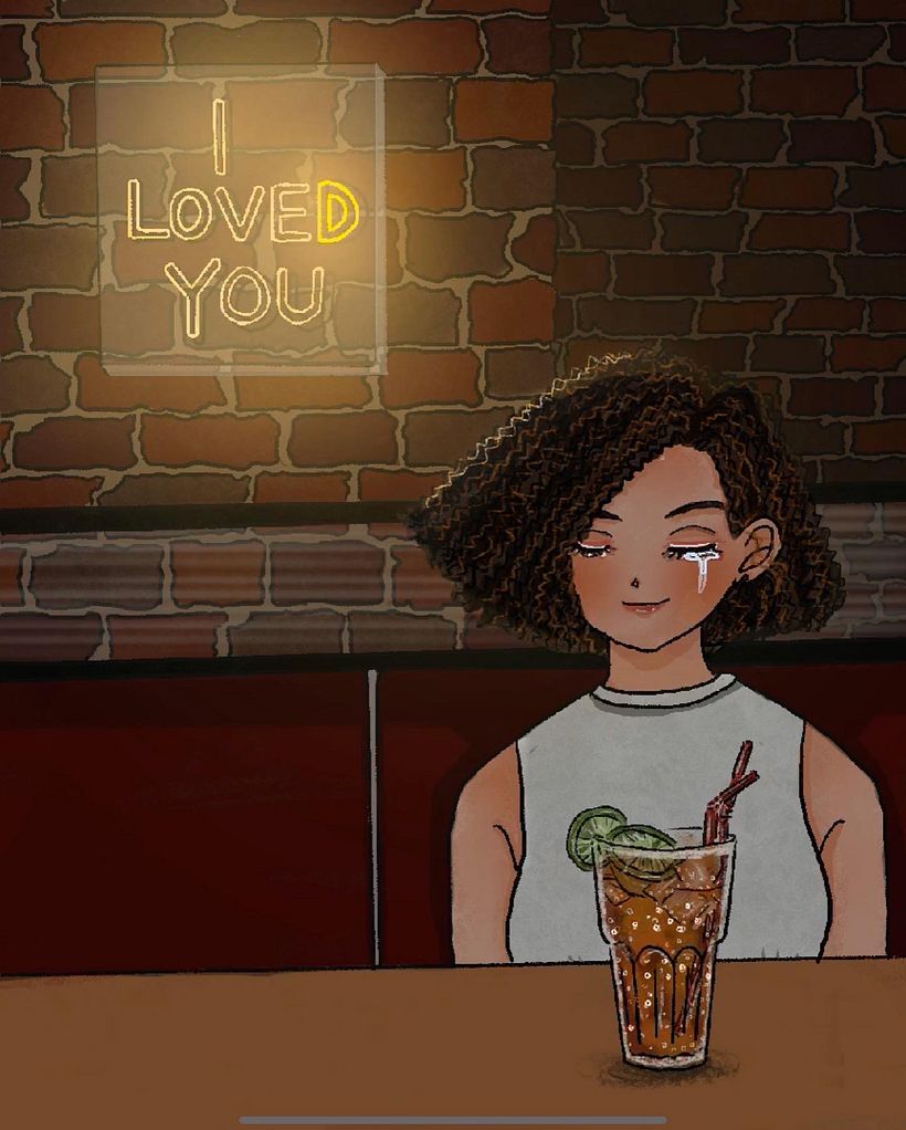 My project for course: Mixed Media Animation in Procreate : I LOVED YOU 6
