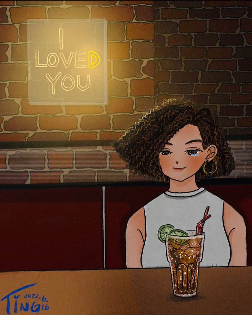 My project for course: Animated Illustration in Procreate: Tell a Story with Movement : I LOVED YOU 2