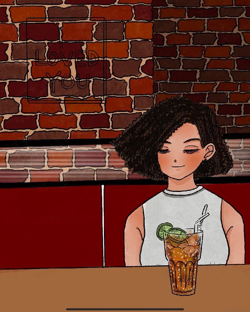 My project for course: Animated Illustration in Procreate: Tell a Story with Movement : I LOVED YOU 3