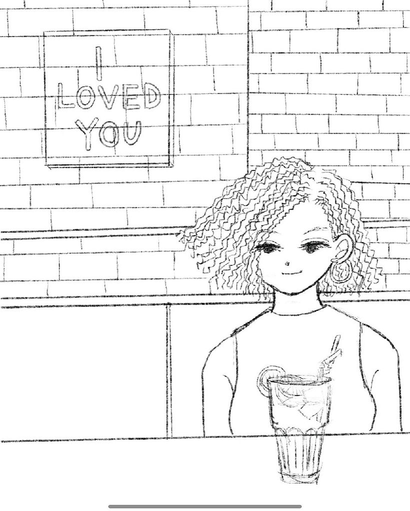 My project for course: Animated Illustration in Procreate: Tell a Story with Movement : I LOVED YOU 6
