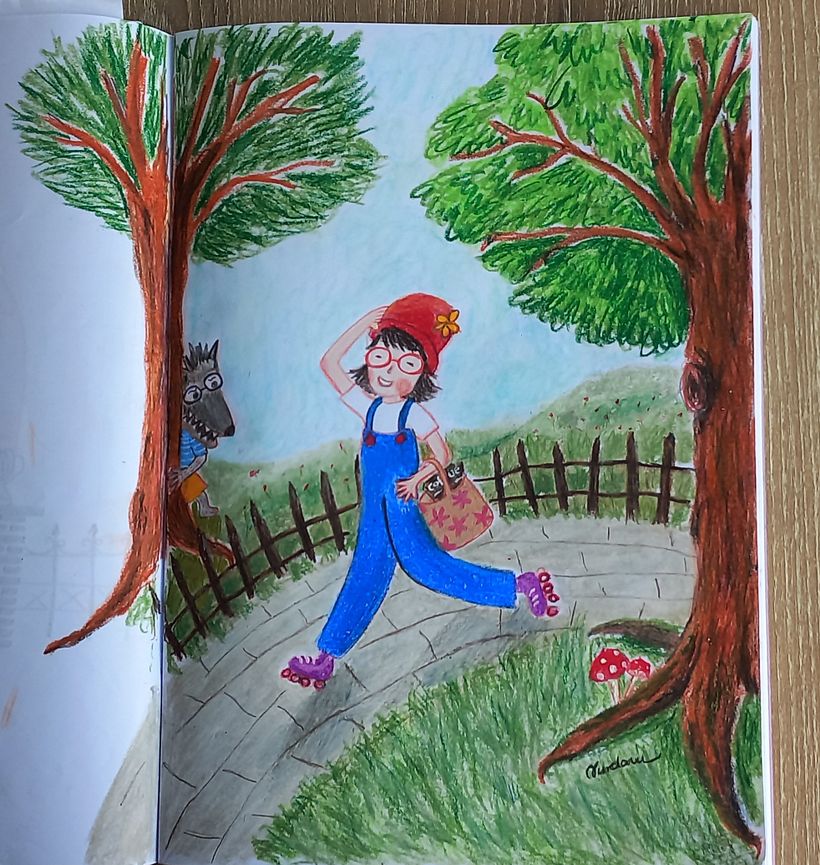 My project for course: Sketchbook Techniques for Children's Illustration 1