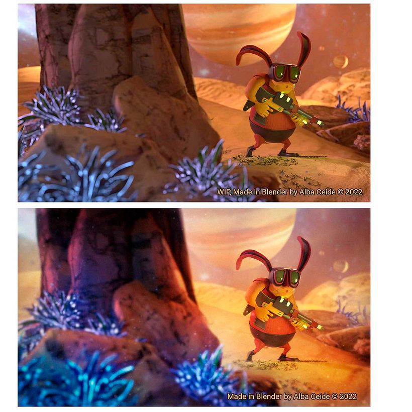 Conejo Hunter in Alien Planet 6