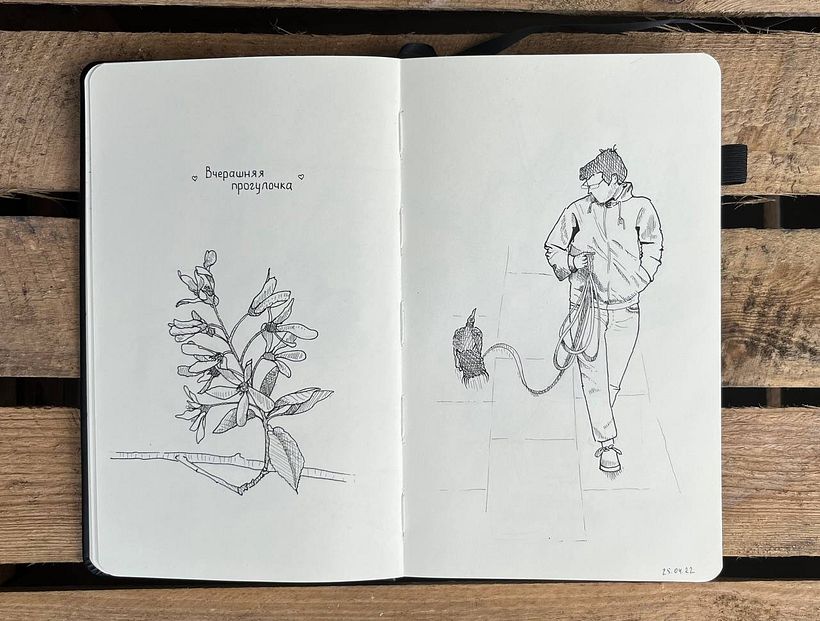 My project for course: Illustrated Diary: Fill Your Sketchbook with Experiences 4