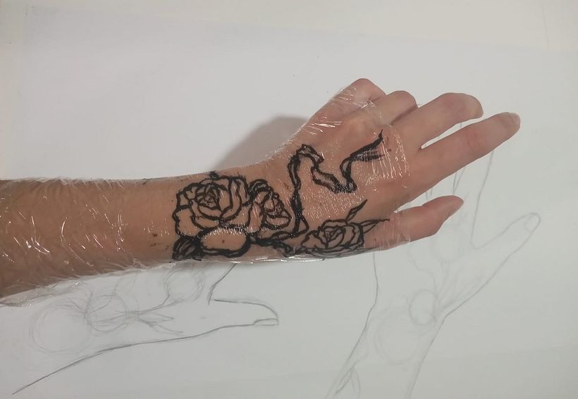 Esboçando sob medida.