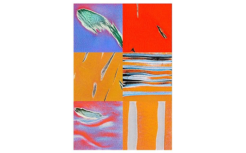 Quadro de "Dust is hard to breath", via Artsy
