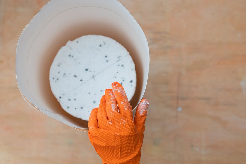 Preparing the mould