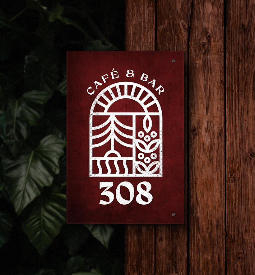 Café 308 - Visual Identity 1