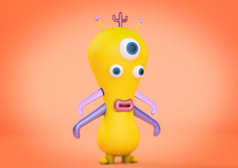Meu projeto do curso: Introdução rápida ao 3D: dos conceitos iniciais à renderização com o Cinema 4D 4