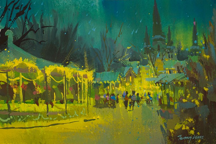 Pleinair Gouache paintings 6