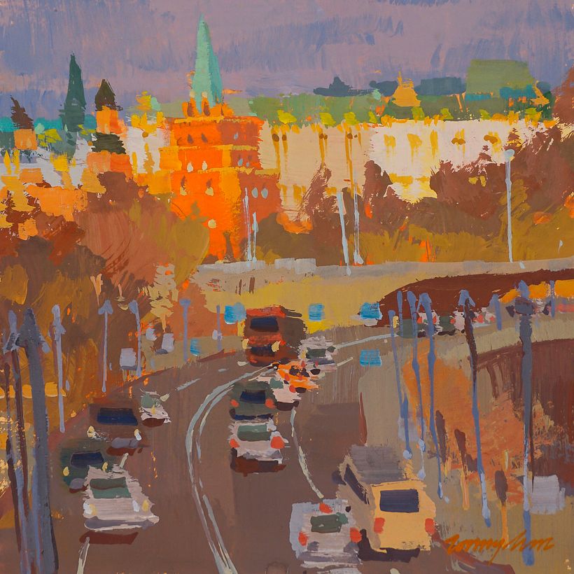 Pleinair Gouache paintings 7