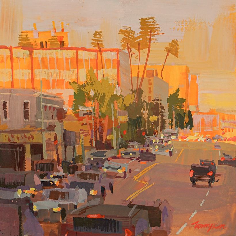 Pleinair Gouache paintings 10