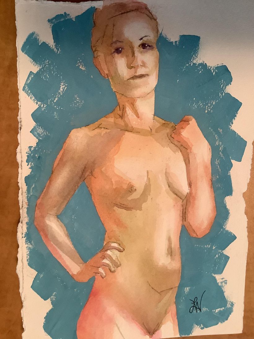 My project for course: The Human Figure in Watercolor 4