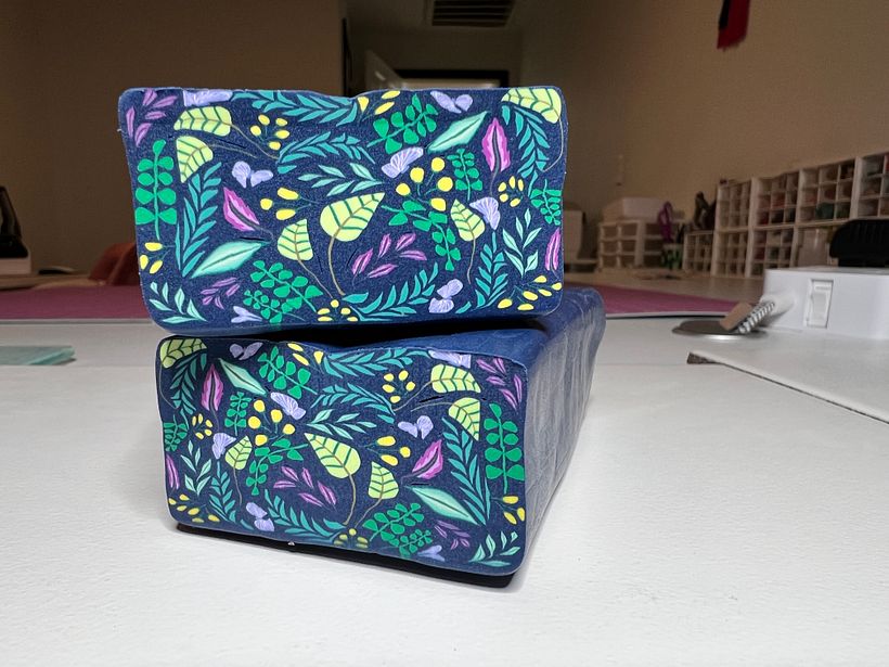 Finished Twilight Garden Cane