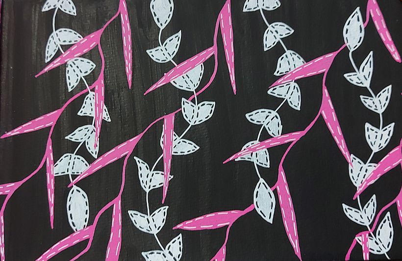 My project for course: Botanical Patterns in a Sketchbook: Conquer the Blank Page 1