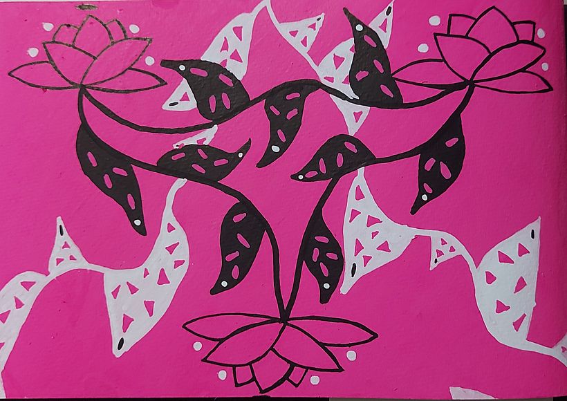 My project for course: Botanical Patterns in a Sketchbook: Conquer the Blank Page 2
