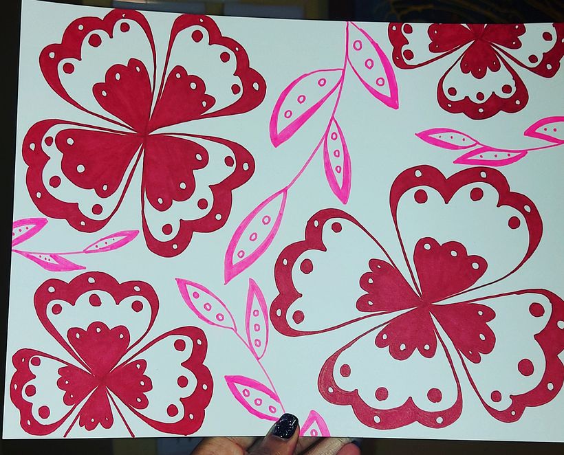 My project for course: Botanical Patterns in a Sketchbook: Conquer the Blank Page 6