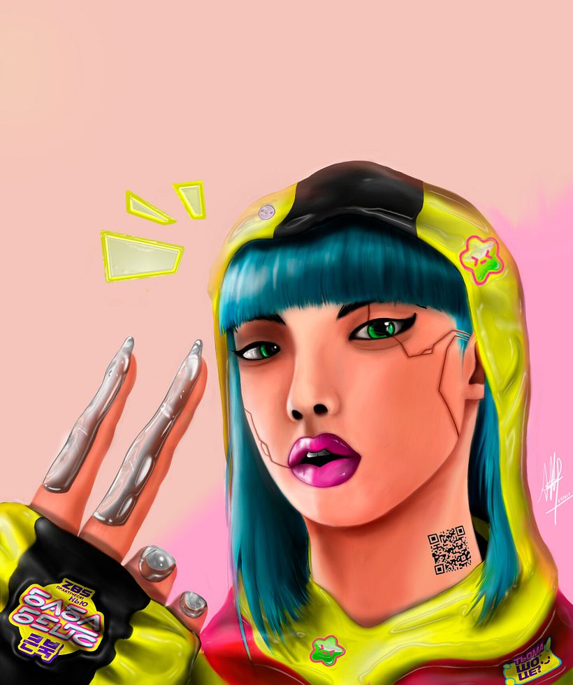 Kawaii cybergirl