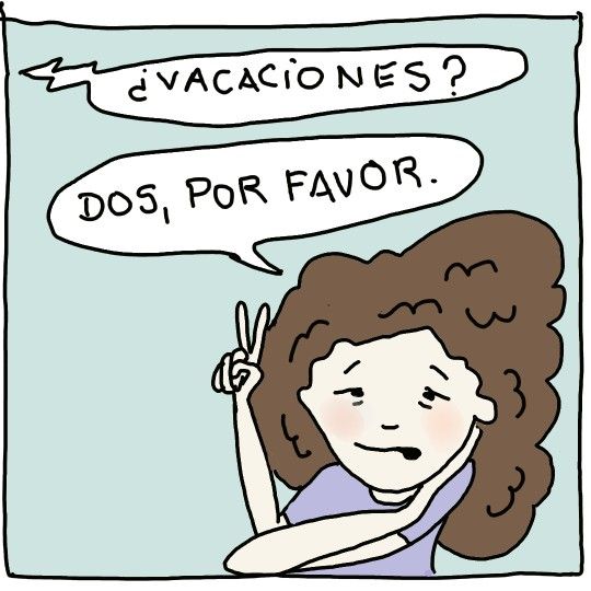 Las vacaciones 14