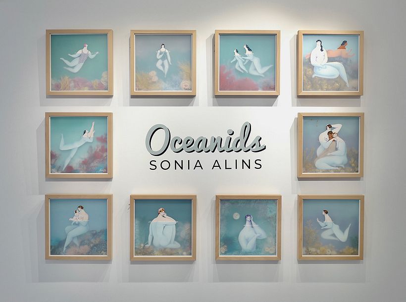 "Oceanids". Solo Exhibition 2