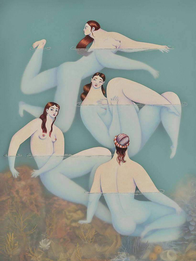 "Oceanids". Solo Exhibition 6