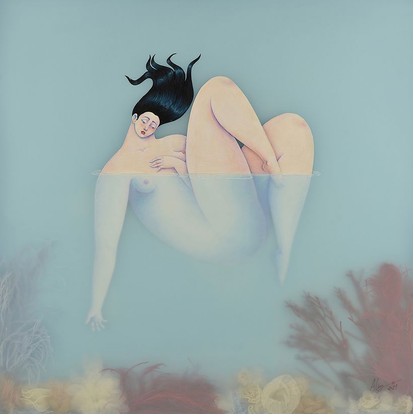 "Oceanids". Solo Exhibition 7