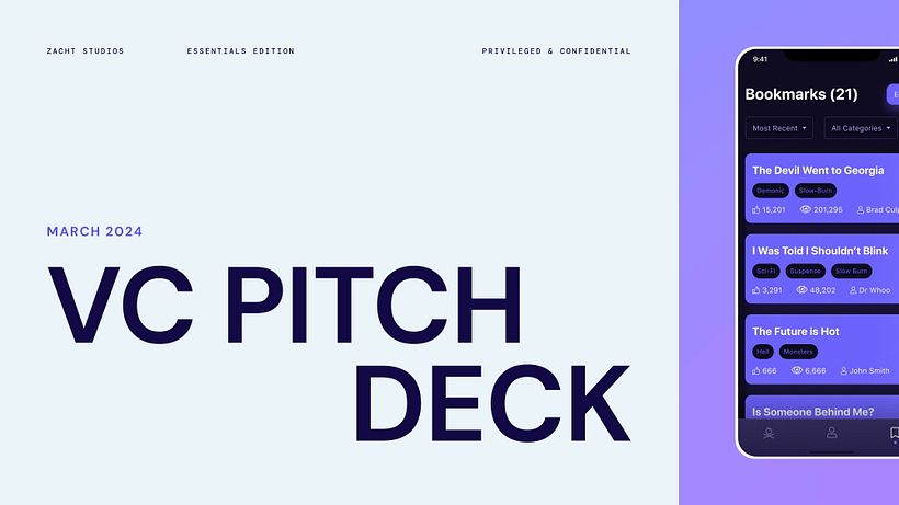 VC Pitch Deck Template 3
