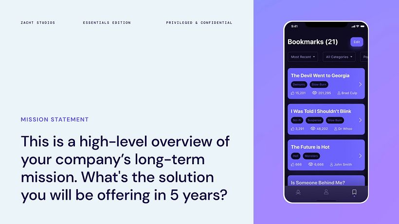 VC Pitch Deck Template 4