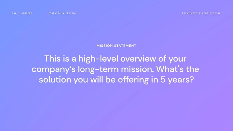 VC Pitch Deck Template 5